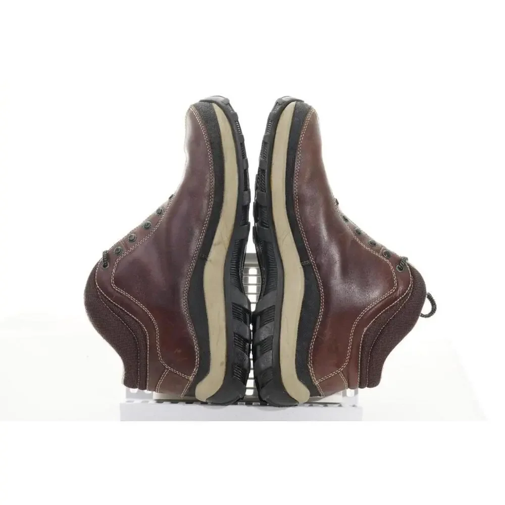 Vintage Y2K GBX Brown Leather Boots Mens Sz 12M Shoes